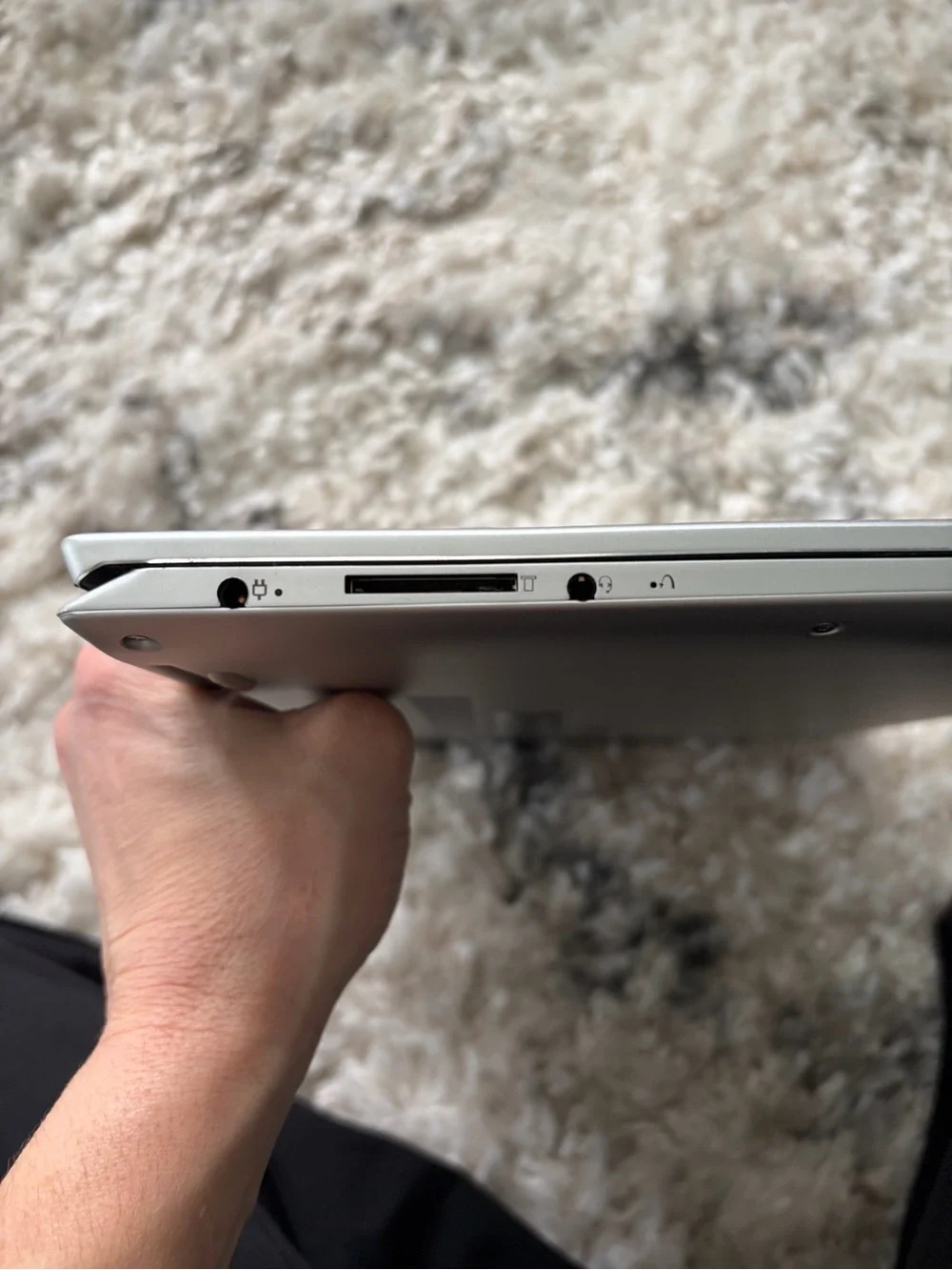 Lenovo Yoga Silver Convertible Laptop